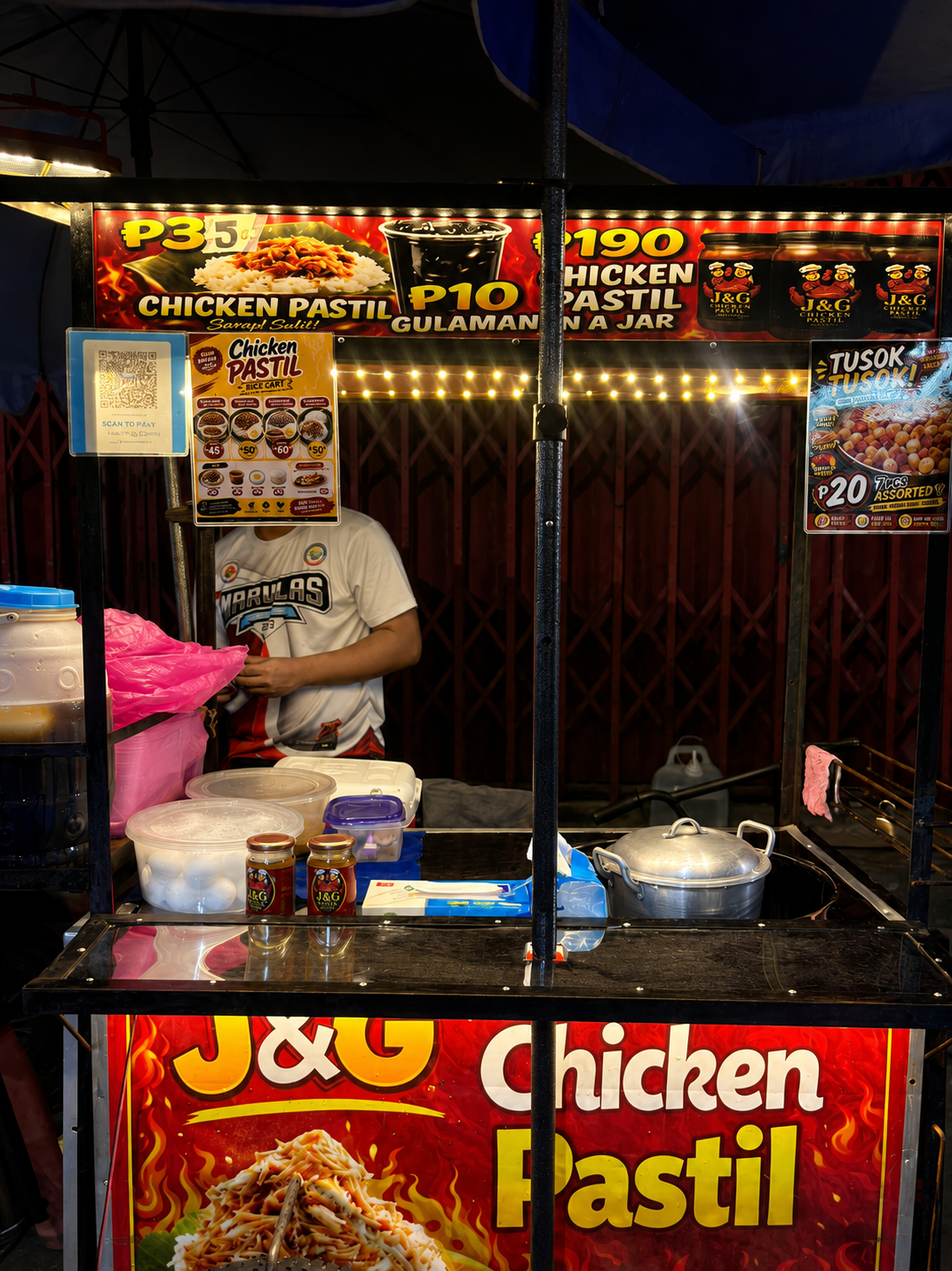 J&G Chicken Pastil BikeCart
