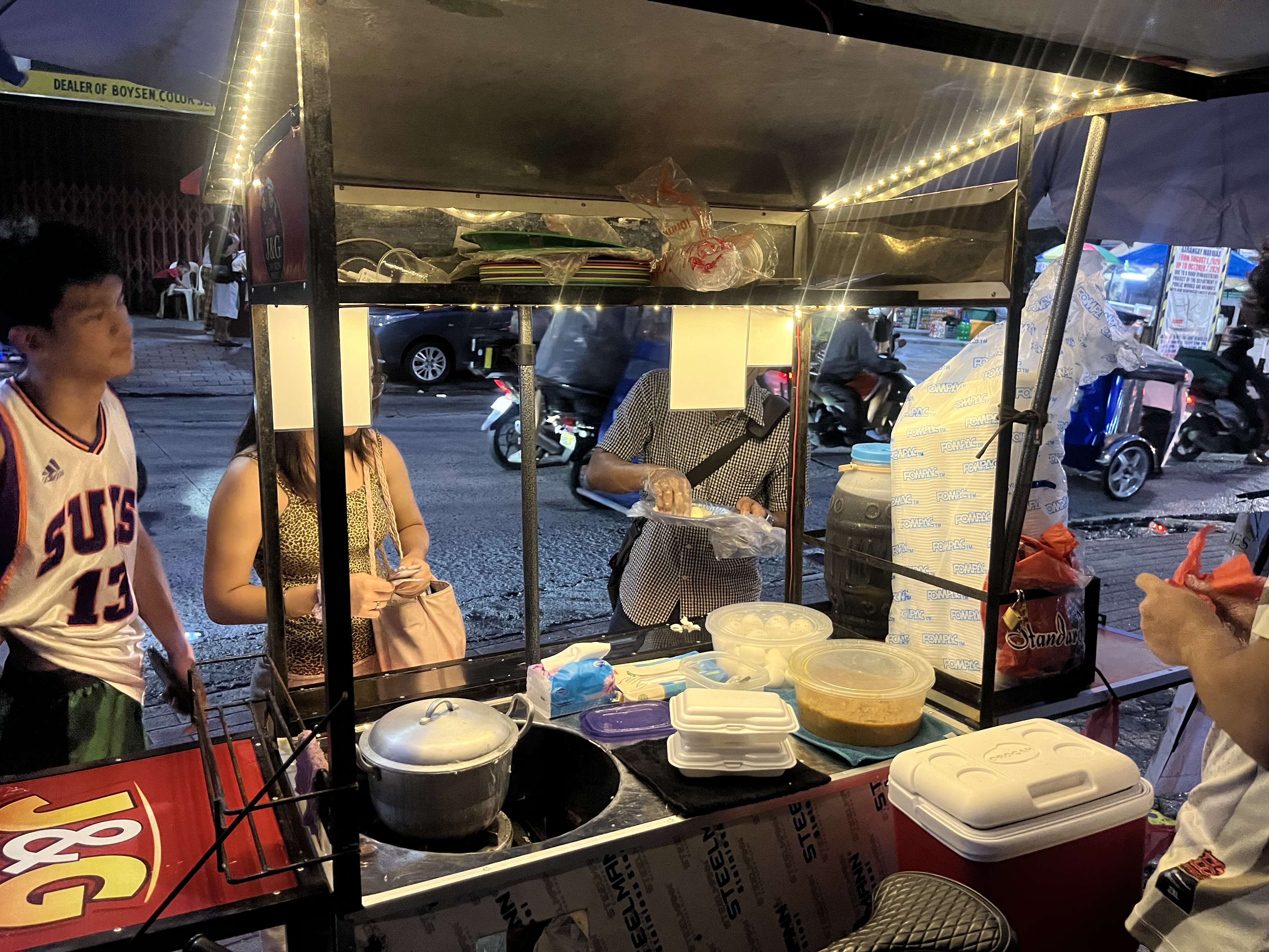 J&G Chicken Pastil customers