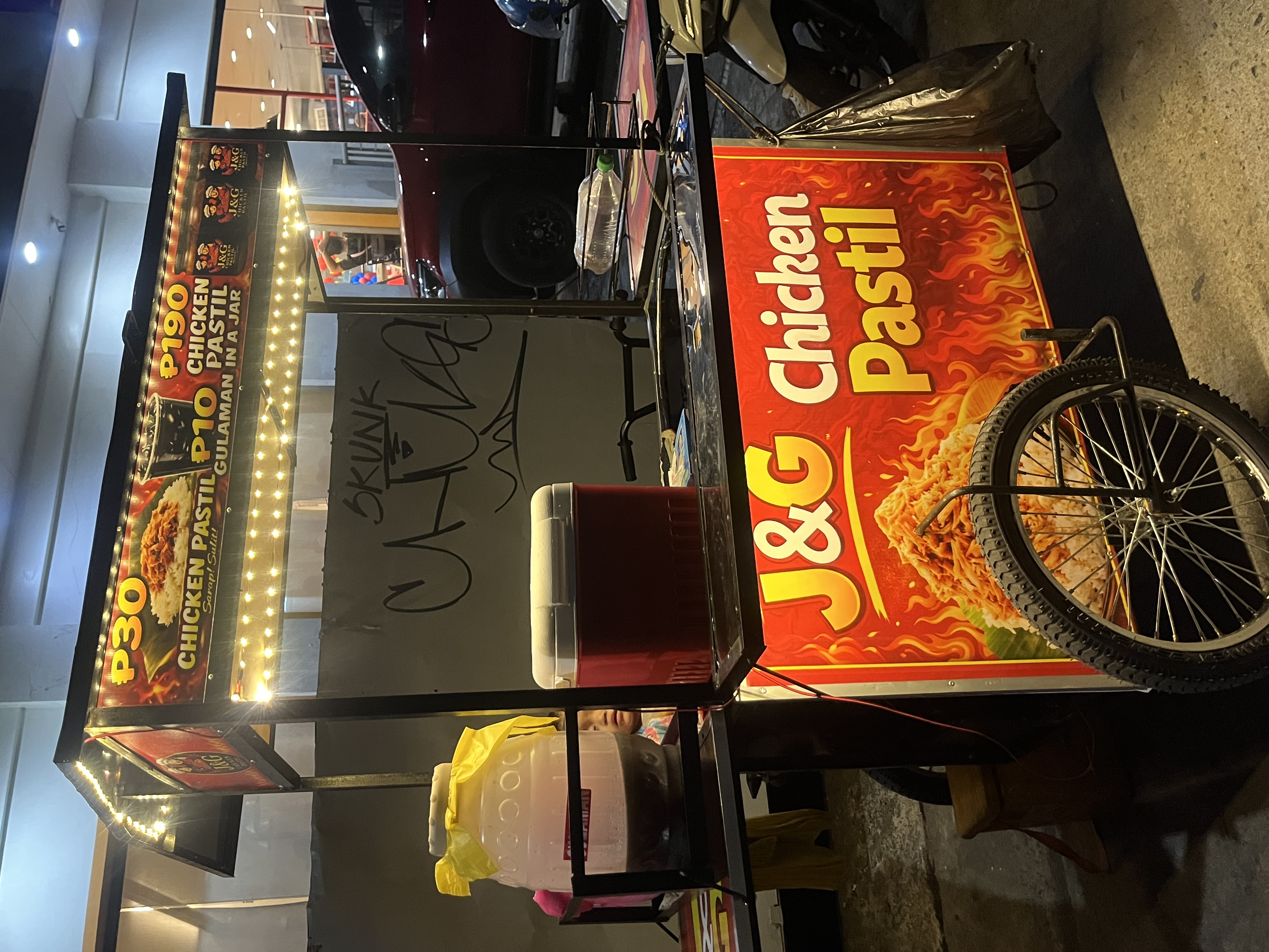J&G Chicken Pastil BikeCart