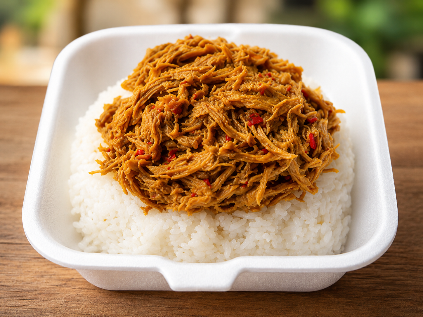 J&G Chicken Pastil signature meal
